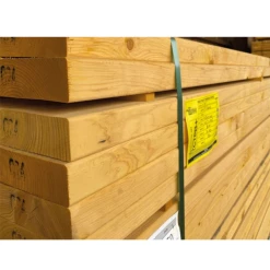 Fruytier Structures Et Toitures Bois D'ossature En Sapin - Traitement Classe 2 - Classe Structurelle C24 - 45MM X 145MM X 6,00M
