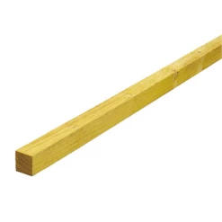 Elosbois Structures Et Toitures Liteau Sapin - Traité Classe 2 Jaune 25x32 Mm