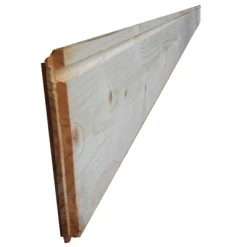 Structures Et Toitures Planche De Rive Avec Congé Et Rainure - Sapin Du Nord Non Traité - 21MM X 170MM X 4,8M