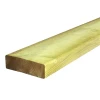 Structures Et Toitures Bois D'ossature Pin Du Nord Raboté 4 Faces C18 - Traité Classe 4 Vert - 145MM X 70MM - Long. 6,00M -Gamme Elosbois Soldes vert