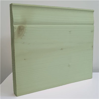 Elosbois Structures Et Toitures Planche De Rive Sapin Nord Doucine Traité Classe 3 Vert - 27x195 Mm 4 Elosbois Structures Et Toitures Planche De Rive Sapin Nord Doucine Traité Classe 3 Vert - 27x195 Mm – Image 2