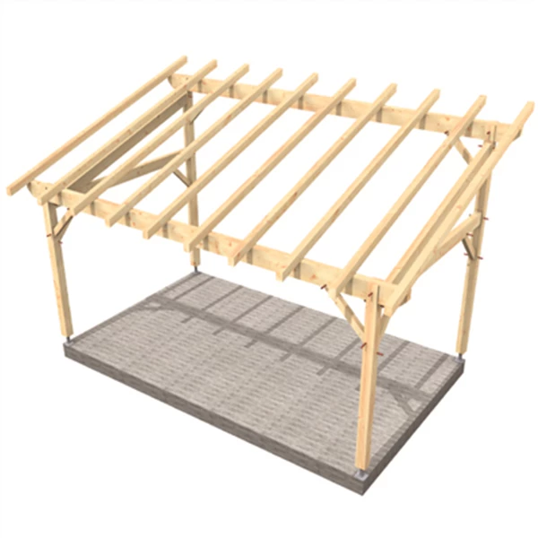 Chausson Abris Abri De Jardin Payolle Toit Mono Pente - Sapin Traité Classe 2 3 Chausson Abris Abri De Jardin Payolle Toit Mono Pente - Sapin Traité Classe 2